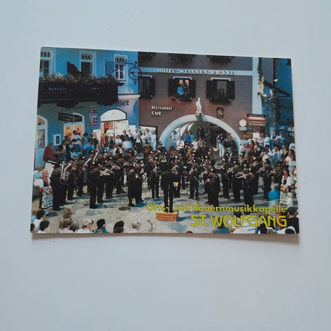 AK St. Wolfgang. Orts- und Bauernmusikkapelle.