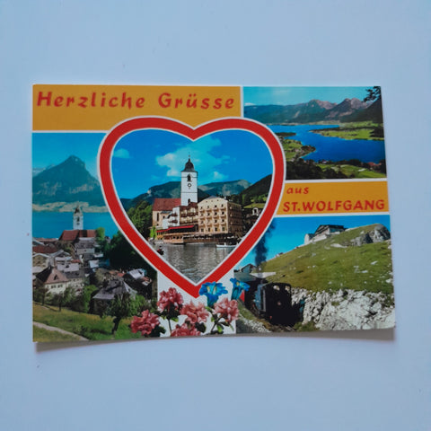 AK Herzliche Grüße aus St. Wolfgang.