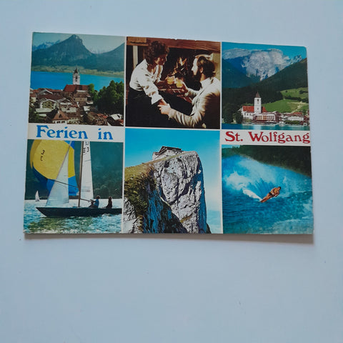 AK Ferien in St. Wolfgang.