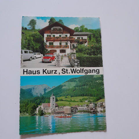 AK St. Wolfgang. Haus Kurz. Sternallee 172.