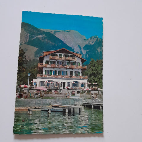 AK St. Wolfgang. Strand Hotel Margaretha.