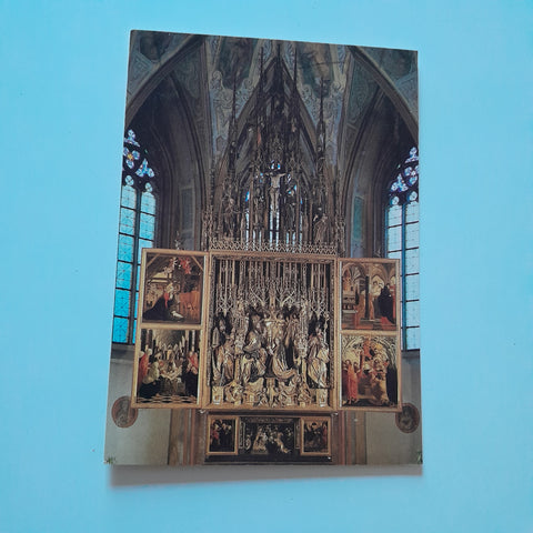 AK St. Wolfgang. Pfarr- und Wallfahrtskirche. Pacheraltar.