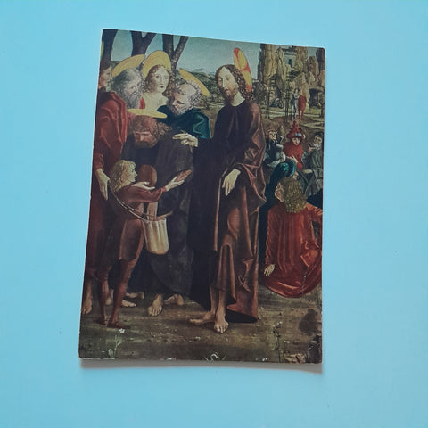 AK St. Wolfgang. Hochaltar der Pfarrkirche. Die Speisung der Fünftausend.