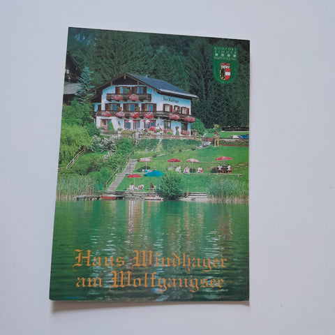 AK St. Wolfgang. Gästehaus Windhager. Ried 36.