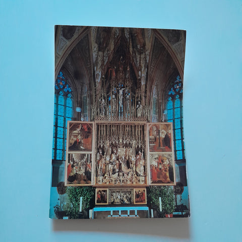 AK St. Wolfgang. Wallfahrtskirche. Pacheraltar.