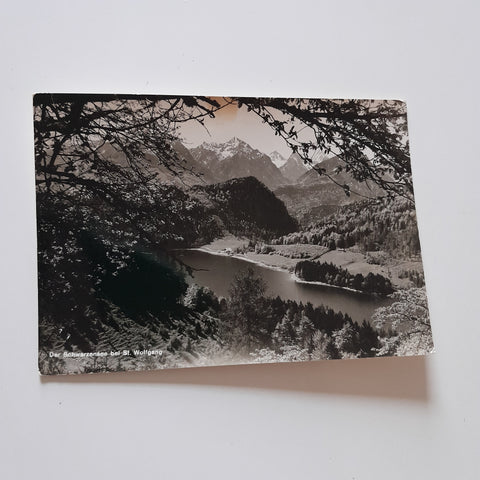 AK Der Schwarzensee bei St. Wolfgang.