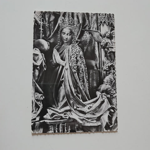 AK St. Wolfgang. Pacheraltar. Madonna aus dem Schrein.