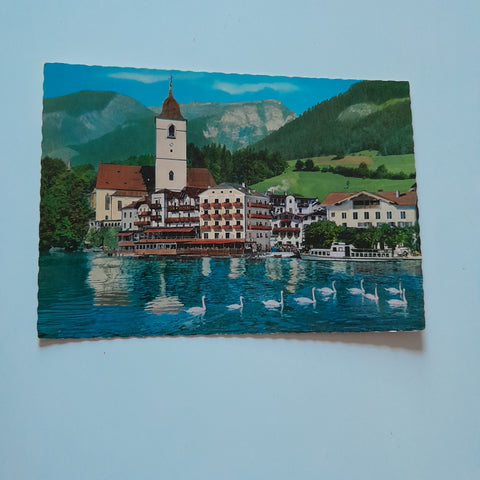 AK St. Wolfgang. Weißes Rössl.