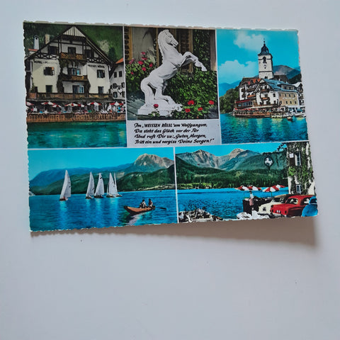 AK St. Wolfgang. Weißes Rössl.
