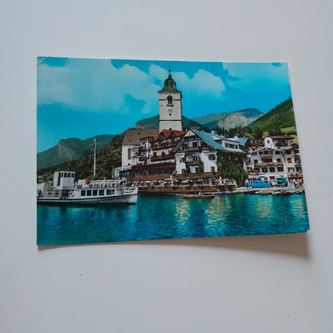 AK St. Wolfgang. Weißes Rössl.