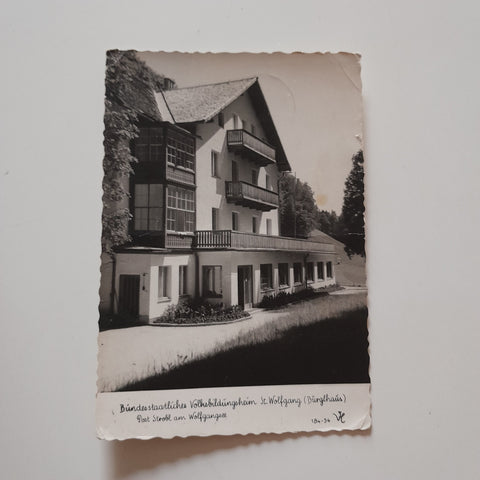 AK Bundesstaatliches Volksbildungsheim St. Wolfgang. (Bürglhaus)