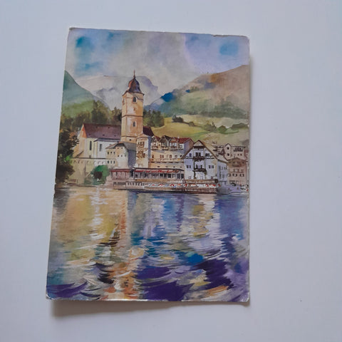 AK St. Wolfgang. Weißes Rössl.