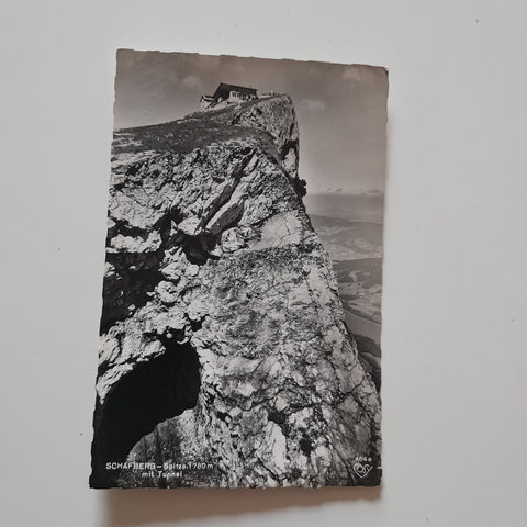 AK Schafbergspitze mit Tunnel.