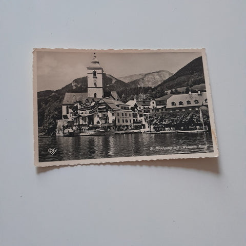 AK St. Wolfgang mit Weissem Rössl.