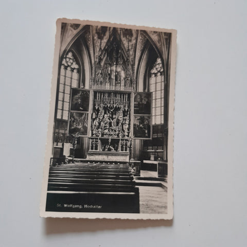 AK St. Wolfgang. Hochaltar. (1937)
