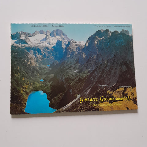 AK Gosausee - Gosaukammbahn.