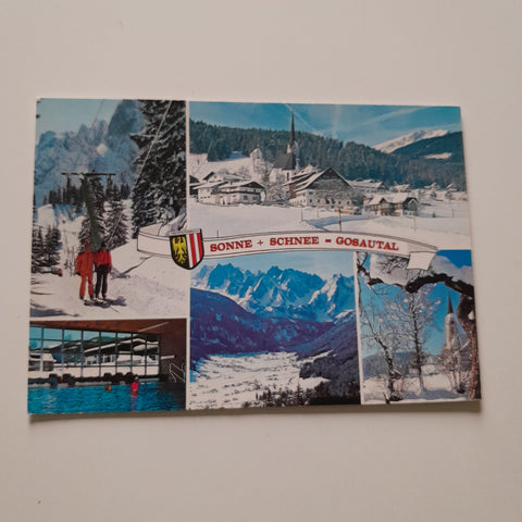 AK Sonne + Schnee Gosautal.