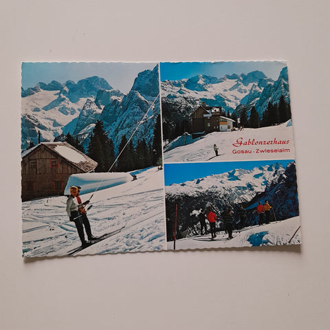 AK Gablonzerhaus Gosau Zwieselalm.