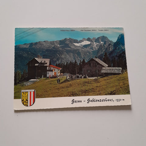 AK Gosau. Gablonzerhaus.