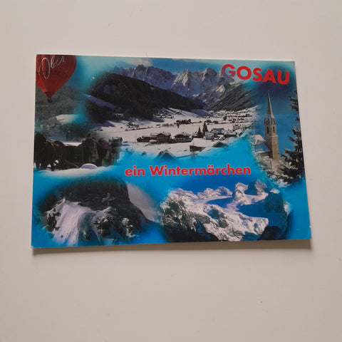 AK Gosau. Ein Wintermärchen.
