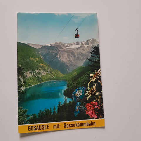 AK Gosausee mit Gosaukammbahn.
