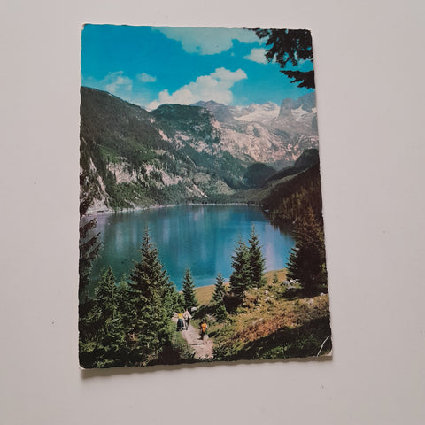 AK Vorderer Gosausee mit Dachstein.