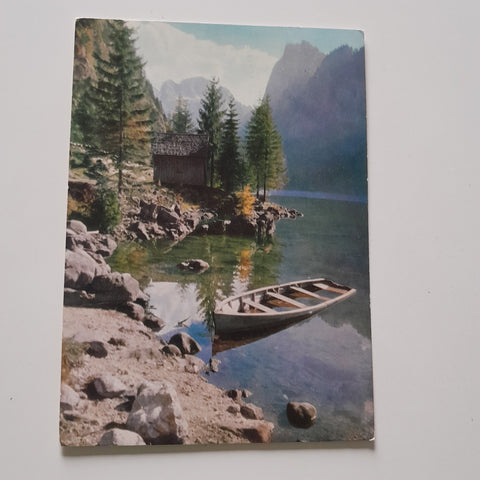 AK Vorderer Gosausee mit Torstein.