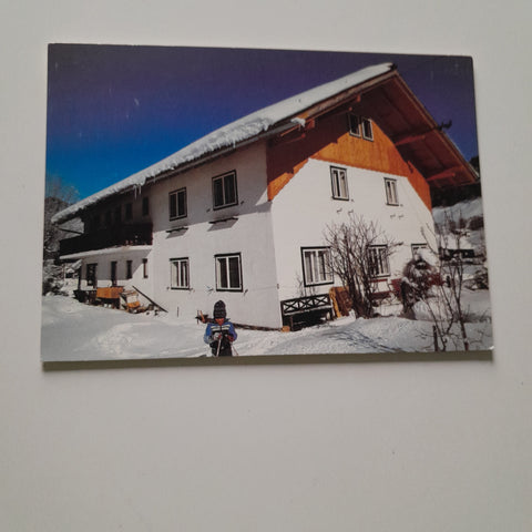 AK Gosauschmied, Hintertal 402. Fritz und Ilse Wallmann.