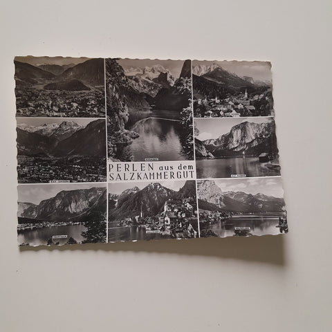 AK Perlen aus dem Salzkammergut.