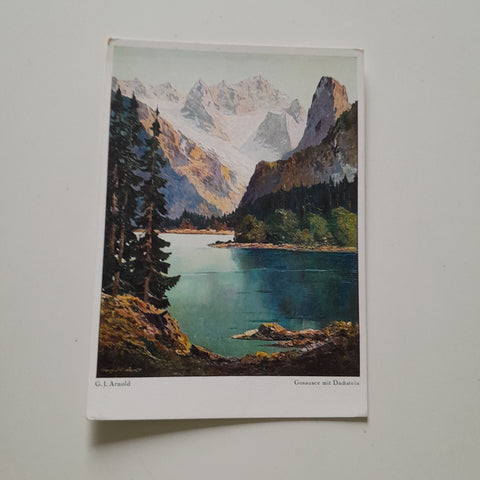 AK Gosausee mit Dachstein (G.J. Arnold)
