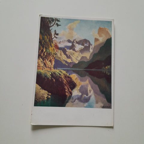 AK Gosausee mit Dachstein.