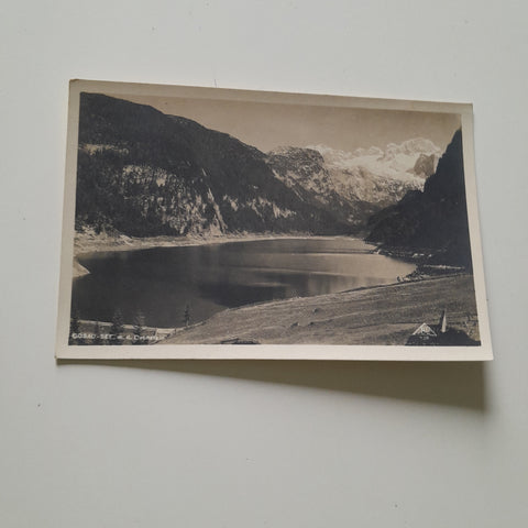 AK Gosausee mit dem Dachstein. (1925)