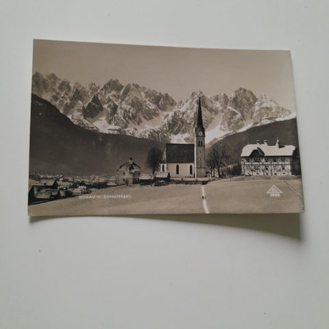 AK Gosau mit Donnerkogel. (1933)