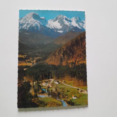 AK Grünau im Almtal. Gasthaus und Pension Jagersimmerl.
