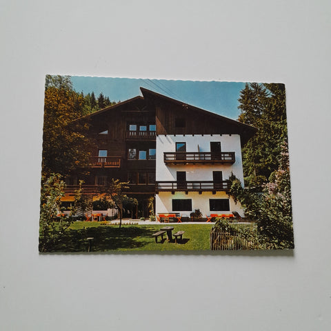 AK Grünau im Almtal 38. Gasthof Pension Göschlseben.