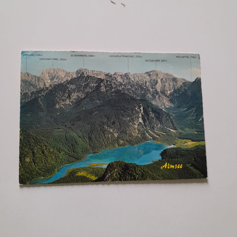 AK Almsee bei Grünau im Almtal.