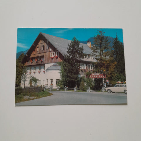 AK Grünau im Almtal. Hotel Almtalhof.
