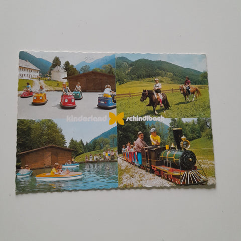 AK Grünau im Almtal. Kinderland. Schindlbach.