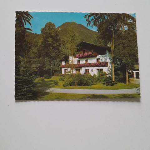 AK Grünau im Almtal 577. Frühstückspension Kasbergblick. M. u. A. Raffelsberger.