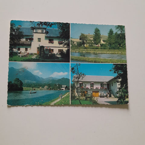 AK Grünau im Almtal. Gasthof Pension Wieselmühle.