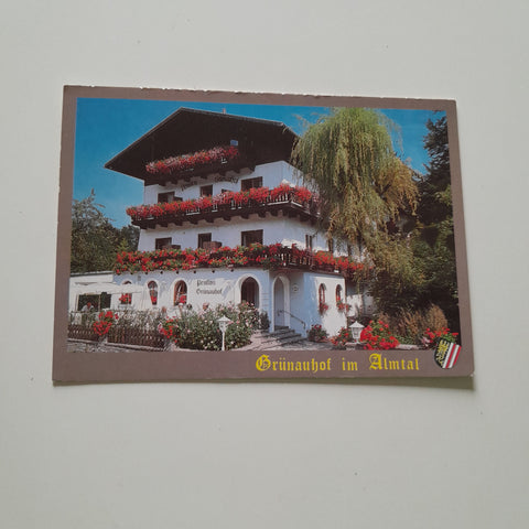 AK Grünau im Almtal 529. Grünauhof im Almtal. Familie Raffelsberger.