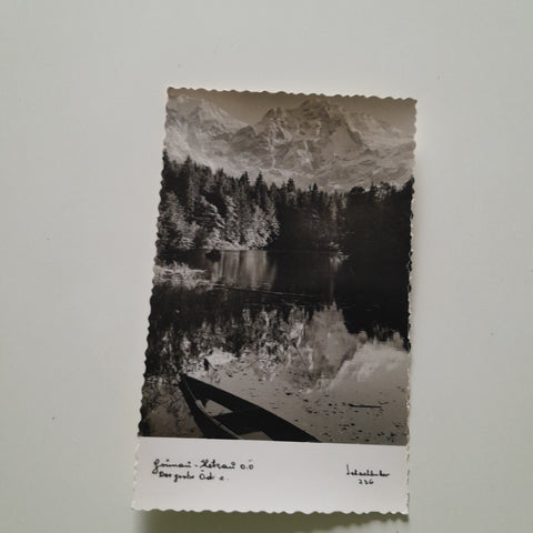 AK Grünau - Hetzau. Der große Ödsee.