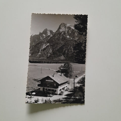 AK Grünau - Almsee. Deutsches Haus.