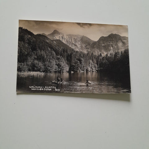 AK Grünau im Almtal. Grosser Ödsee.