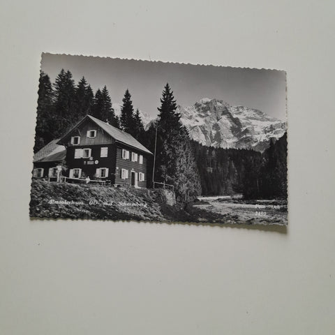 AK Almtalerhaus und Schermberg.