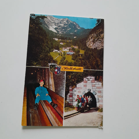 AK Hallstatt. Salzbergwerk.