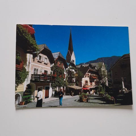 AK Hallstatt. Marktplatz.
