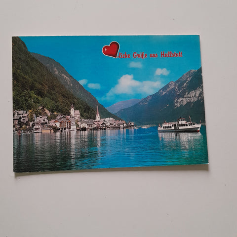 AK Herzliche Grüße aus Hallstatt.
