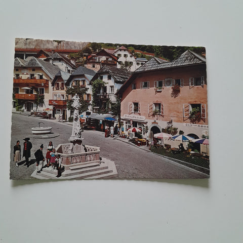 AK Hallstatt. Marktplatz.