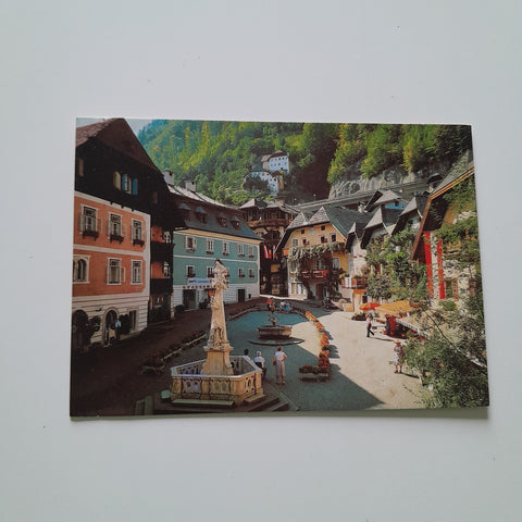 AK Hallstatt. Marktplatz.